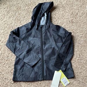 All in motion black wind breaker size 4/5t.
